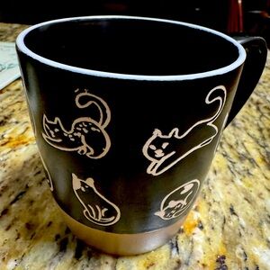 Black Cat Design Mug